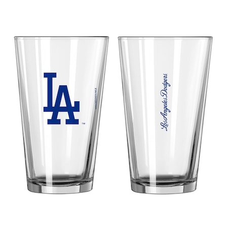 LOGO BRANDS Los Angeles Dodgers 16oz Gameday Pint Glass 515-G16P-1